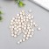 Beads for creativity plastic "Marble. Bezh" d = 0.8 cm set 20 g