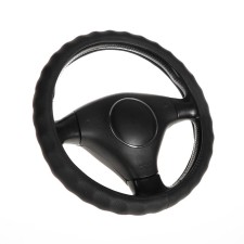 Torso steering, pu, perforation, relief, size 38 cm, black