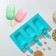 Ice Cream "Eskimo Wave", silicone, 19.4 × 13 cm, 3 cells (7 × 4 cm), color mix