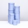 Set of round boxes 9 in 1 blue, 23x23 - 13-13 cm