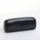 Case for glasses on the cracker, length 15 cm, black color