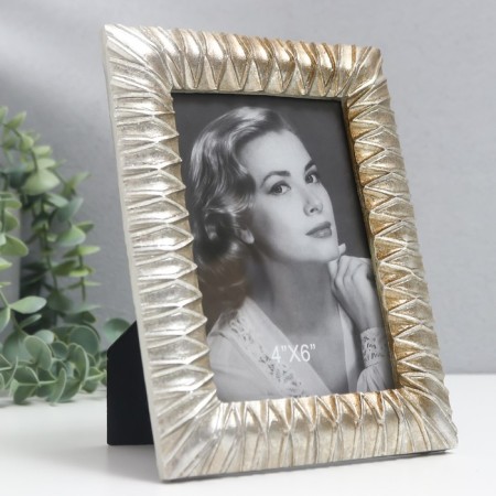 Photo frame Polystone 10x14.5 cm "Silver section" 19x14.5 cm-1