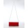 Female bag on a magnet, red color