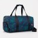 Sports bag with lightning, external pocket, turquoise color