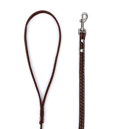 Leather leather single -layer, driven, 1.37 m x 1 cm, brown-2