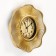 Wall clock, series: interior, discrete move, 26 x 26 cm, d-11.5 cm, aa