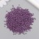 Glass beads 12/0 "eggplant" metallic 450 g