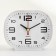 Alarm clock "Stand", 12 x 10 cm, white