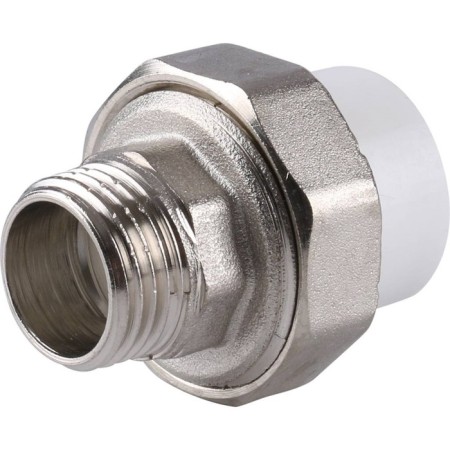 Detailed Kalde, polypropylene, d = 20 mm x 1/2 ", external threads of the ECO series