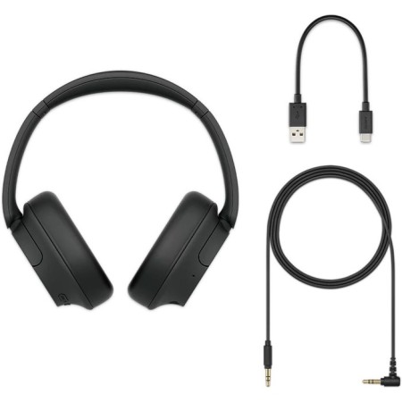 Follow Flip Sony Wh-ch720n 1.2m Black wireless Bluetooth headband-5
