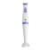 Luazon LBR-23 blender, submersible, 250 watts, 1 speed, white-violet