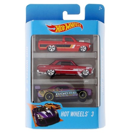 Набор машинок Hot Wheels, в наборе - 3 шт, МИКС-9