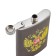 Gift set 6 in 1 "Russia": a flask 270 ml, funnel, 4 piles, black, 17 x 23 cm