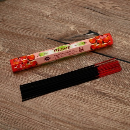 Incense "tulasi" 20 fragrances peach-2