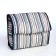 Folding bag on Velcro, 2 wheels, colorful color