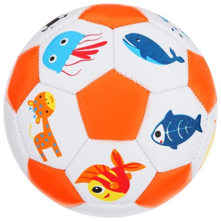 Football children's ball, PVC, machine stitching, 32 panels, size 2, color mix-4