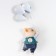 Souvenir Polystone Wall Decor "Pigu with balloons" 26x5x9 cm