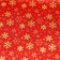 Flogi packaging film "Snowflakes", 70 × 50 cm, red