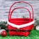 Set of baskets "Red fur coat", 2 pcs: 28 × 22 × 11/33.5 cm, 22 × 17 × 9/27 cm, veneer