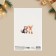 Interactive postcard "Happy New Year", machine, 12 x 18 cm, new year