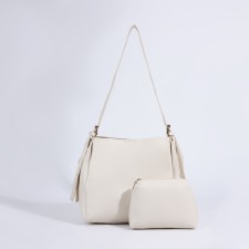 Bag Female Tout on Magnet, white color