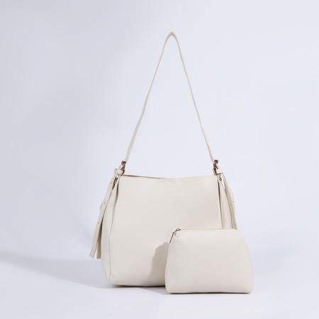 Bag Female Tout on Magnet, white color