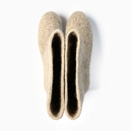 Women's boots, natural color, size 38 (26)-1