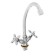 Accoona A4678 kitchen mixer, two -wound, with nut, silumin, chrome