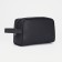 Cosmetic bag with lightning, black color