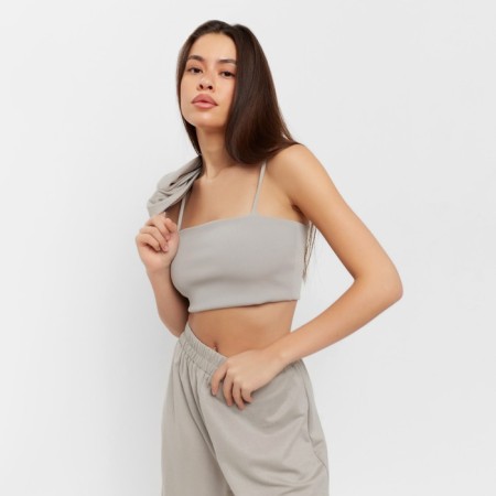 Female set (shirt, trousers, top) KAFTAN "BASE" p. 42, gray-4
