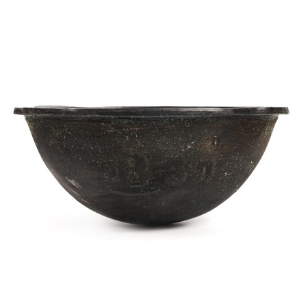 Kazan with a lid, 6 l, round bottom-2