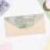 Money envelope "Happy Birthday!" Green leaves, 16x8 cm