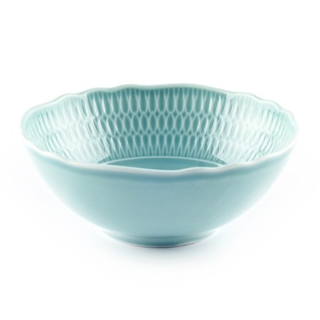 CMielow salad Sofia "Blue Glaze", D = 26 cm