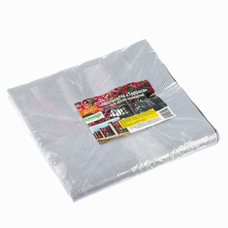 Photo, 300 × 158 cm, with photo printing, eyelets step 1 m, Terrace, Greengo-4