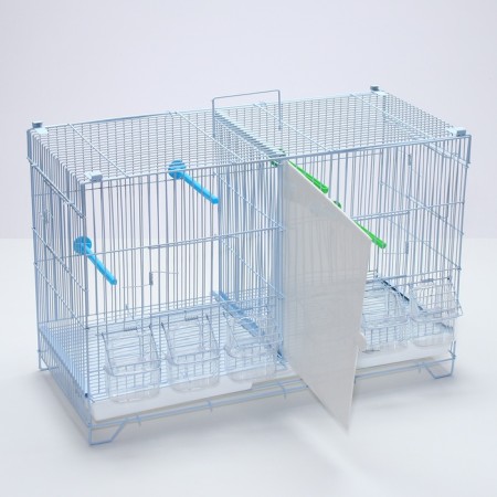 Poultry cell is equipped with BD-5/2W, 62 x 27 x 40 cm, white (packing 4 pcs)-4