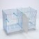 Poultry cell is equipped with BD-5/2W, 62 x 27 x 40 cm, white (packing 4 pcs)