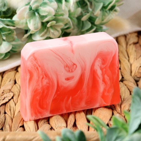 SPA soap - care for the bathhouse and sauna "Raspberry mood" Dobroparov Handmade 80 grams-1