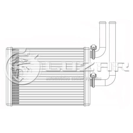 Mitsubishi Lancer heater radiator (03-)/Outlander (03-) Mitsubishi MR 568599, Luzar LRH 1100-2
