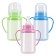 A bottle for feeding with handles, color, 125 ml, from 6 months, mix