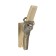 Furniture hook CAPPIO AspHODEL, one -rod, satin gold color