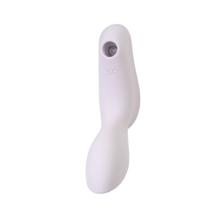 Satiffyer Curvy Trinity 2 Vacuum Clit Stimulator, purple color-1
