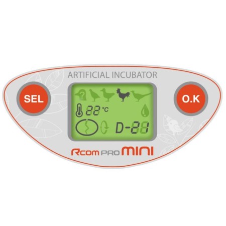 Incubator, 3 eggs, automatic coup, 220 V, rcom mini-5