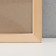 Photo frame wood (2500) 60x80 cm, natural color (plastic screen)