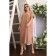 Female dress, size 52, beige color