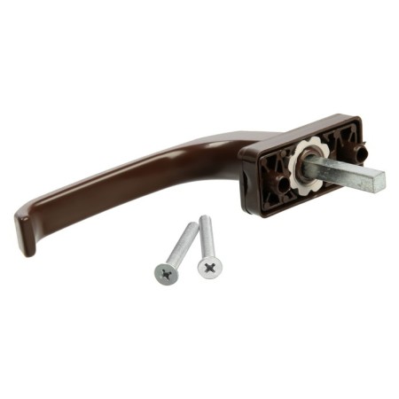 Window pen alum., 35 mm, brown-8