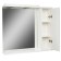 Domino Cube 75 Bathroom Mirror, with backlight, right