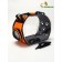 The folding bag is large, the oxford material, 42 x 30 x 25 cm, orange