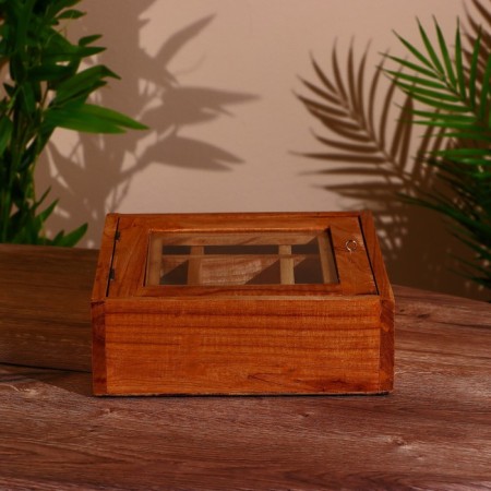 Box for tea bags 24x24x8 cm, Jampinis-4
