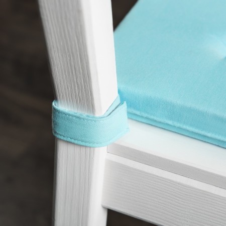 A set of pillows for the chair "Billy", size 37 x 42 x 3 cm - 2 pcs, heavenly - blue-1