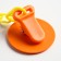 Holder for the nipple - dummy "foxes", on the chain